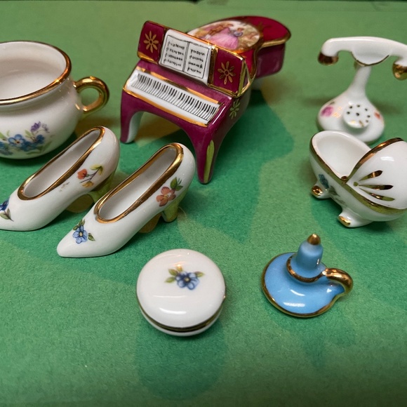 Mini Limoges Porcelain - Picture 1 of 3
